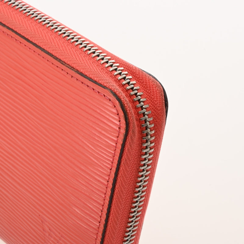 LOUIS VUITTON ルイヴィトン エピ ジッピーウォレット ポピーペタル M61548 レディース エピレザー 長財布 ABランク 中古 銀蔵