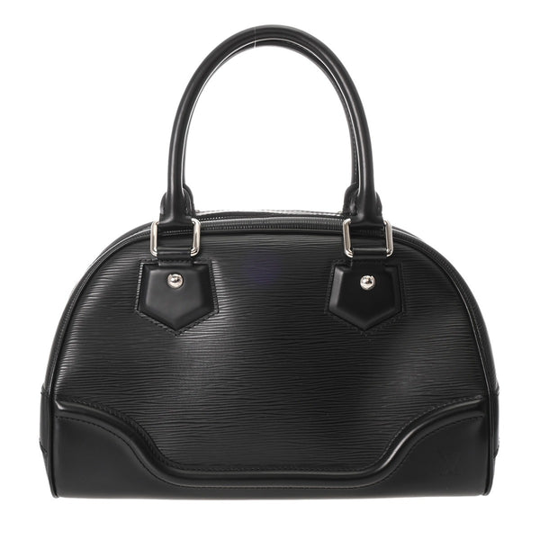 LOUIS VUITTON ルイヴィトン エピ ボーリングモンテーニュ PM ノワール M59322 レディース エピレザー ハンドバッグ ABランク 中古 銀蔵