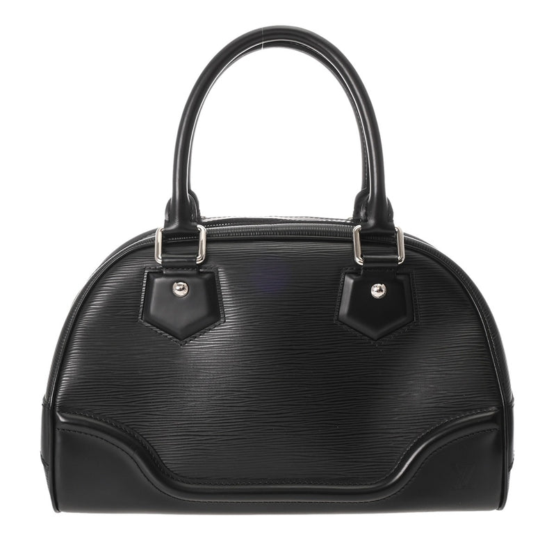 LOUIS VUITTON ルイヴィトン エピ ボーリングモンテーニュ PM ノワール M59322 レディース エピレザー ハンドバッグ ABランク 中古 銀蔵