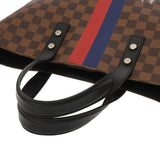 LOUIS VUITTON ルイヴィトン ダミエサバンナ チャップマンブラザーズ アトラストート ブラウン N42702 レディース ダミエキャンバス トートバッグ ABランク 中古 銀蔵