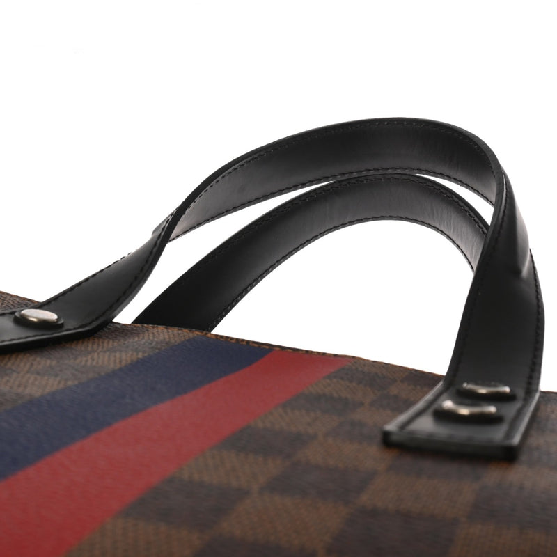 LOUIS VUITTON ルイヴィトン ダミエサバンナ チャップマンブラザーズ アトラストート ブラウン N42702 レディース ダミエキャンバス トートバッグ ABランク 中古 銀蔵