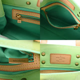 LOUIS VUITTON ルイヴィトン モノグラムヴェルニ リード PM ペパーミント M91307 レディース ヴェルニ ハンドバッグ Bランク 中古 銀蔵