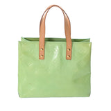LOUIS VUITTON ルイヴィトン モノグラムヴェルニ リード PM ペパーミント M91307 レディース ヴェルニ ハンドバッグ Bランク 中古 銀蔵