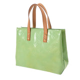 LOUIS VUITTON ルイヴィトン モノグラムヴェルニ リード PM ペパーミント M91307 レディース ヴェルニ ハンドバッグ Bランク 中古 銀蔵