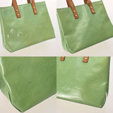 LOUIS VUITTON ルイヴィトン モノグラムヴェルニ リード PM ペパーミント M91307 レディース ヴェルニ ハンドバッグ Bランク 中古 銀蔵