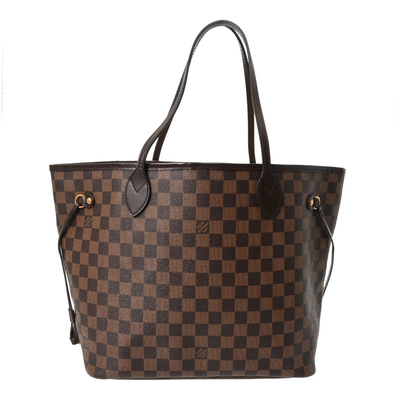 LOUIS VUITTON ルイヴィトン ダミエ ネヴァーフル MM ブラウン ローズバレリーヌ N41603 レディース ダミエキャンバス トートバッグ ABランク 中古 銀蔵