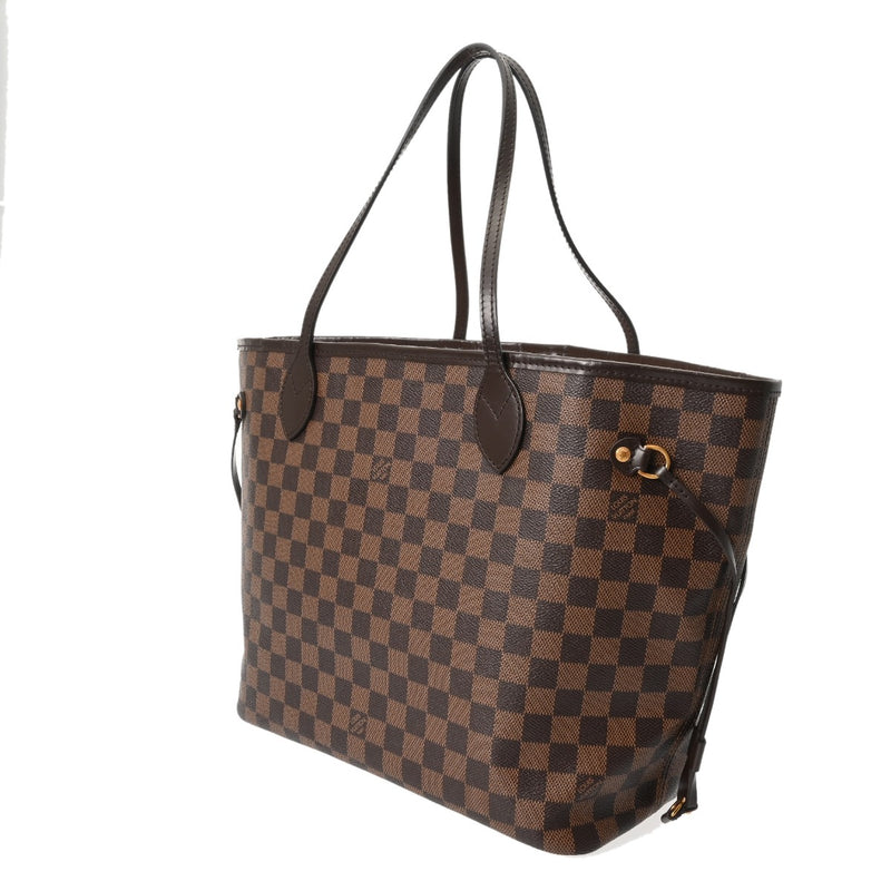 LOUIS VUITTON ルイヴィトン ダミエ ネヴァーフル MM ブラウン ローズバレリーヌ N41603 レディース ダミエキャンバス トートバッグ ABランク 中古 銀蔵
