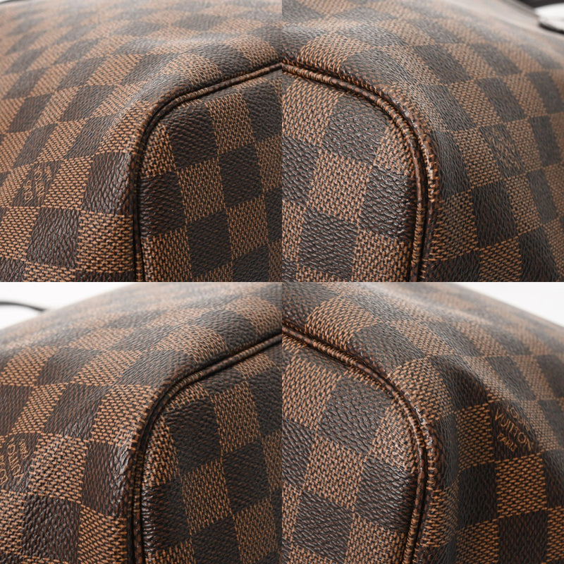 LOUIS VUITTON ルイヴィトン ダミエ ネヴァーフル MM ブラウン ローズバレリーヌ N41603 レディース ダミエキャンバス トートバッグ ABランク 中古 銀蔵