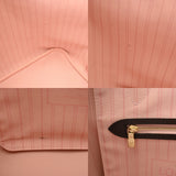 LOUIS VUITTON ルイヴィトン ダミエ ネヴァーフル MM ブラウン ローズバレリーヌ N41603 レディース ダミエキャンバス トートバッグ ABランク 中古 銀蔵