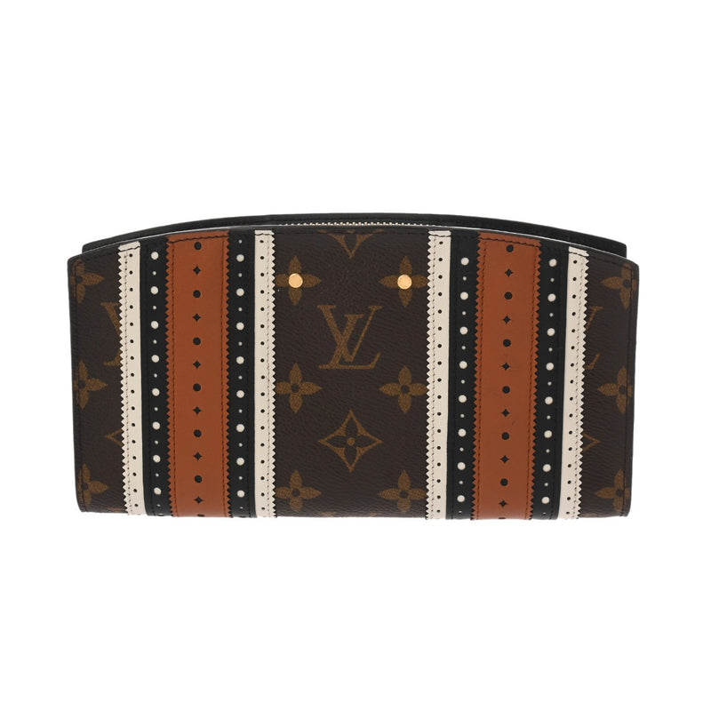LOUIS VUITTON ルイヴィトン モノグラム ジッピースティーマ― ブラウン M62873 ユニセックス モノグラムキャンバス 長財布 ABランク 中古 銀蔵