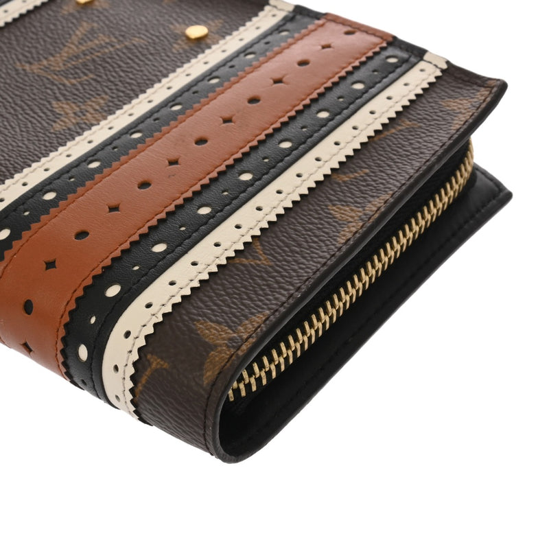 LOUIS VUITTON ルイヴィトン モノグラム ジッピースティーマ― ブラウン M62873 ユニセックス モノグラムキャンバス 長財布 ABランク 中古 銀蔵