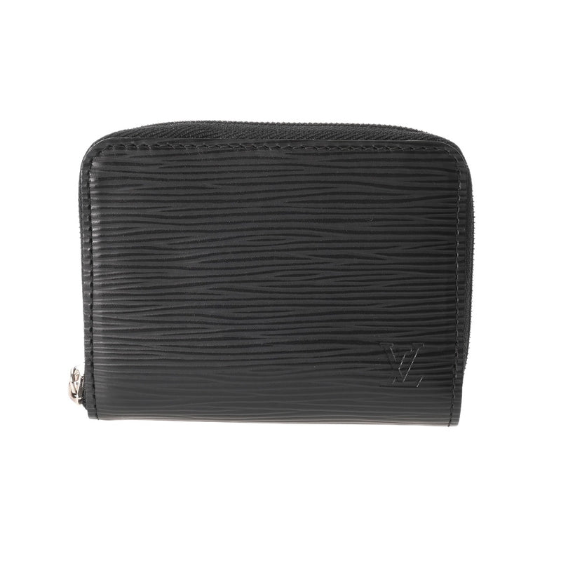 LOUIS VUITTON ルイヴィトン エピ ジッピーコインパース ノワール M60152 ユニセックス エピレザー コインケース Aランク 中古 銀蔵