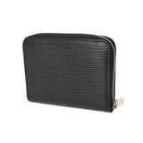 LOUIS VUITTON ルイヴィトン エピ ジッピーコインパース ノワール M60152 ユニセックス エピレザー コインケース Aランク 中古 銀蔵