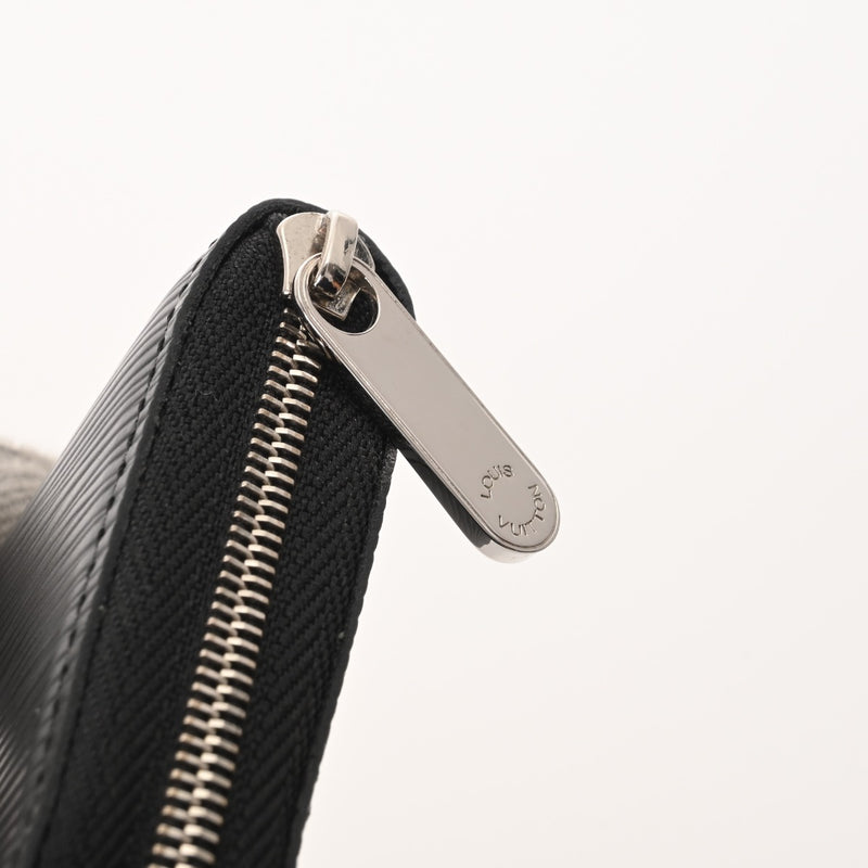 LOUIS VUITTON ルイヴィトン エピ ジッピーコインパース ノワール M60152 ユニセックス エピレザー コインケース Aランク 中古 銀蔵