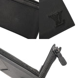 LOUIS VUITTON ルイヴィトン アエログラム コインカードホルダー ノワール M82068 メンズ レザー コインケース ABランク 中古 銀蔵