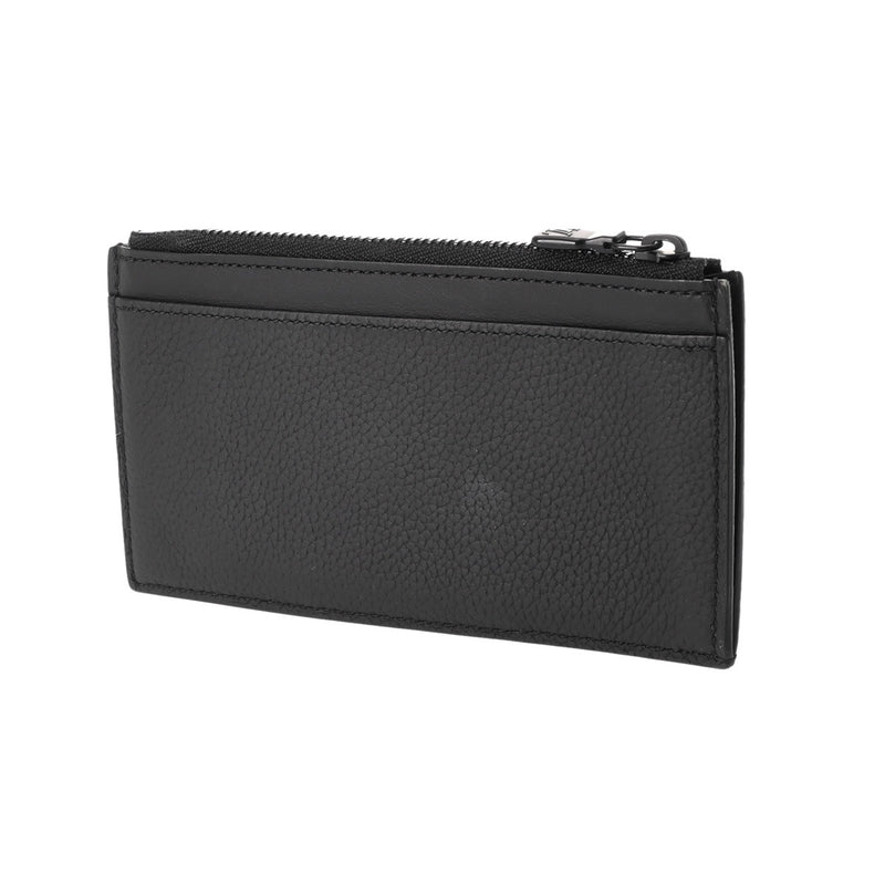 LOUIS VUITTON ルイヴィトン アエログラム コインカードホルダー ノワール M82068 メンズ レザー コインケース ABランク 中古 銀蔵