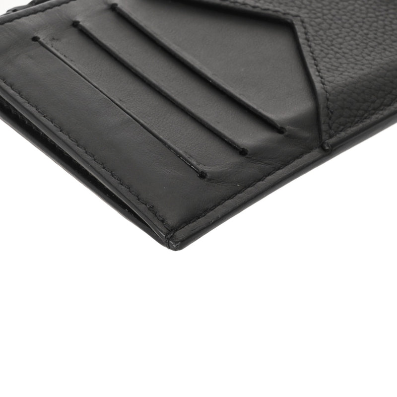 LOUIS VUITTON ルイヴィトン アエログラム コインカードホルダー ノワール M82068 メンズ レザー コインケース ABランク 中古 銀蔵