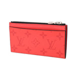 LOUIS VUITTON ルイヴィトン タイガラマ コインカードホルダー ルージュ M30271 メンズ レザー モノグラムキャンバス コインケース Aランク 中古 銀蔵