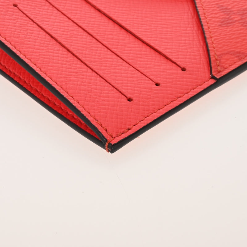 LOUIS VUITTON ルイヴィトン タイガラマ コインカードホルダー ルージュ M30271 メンズ レザー モノグラムキャンバス コインケース Aランク 中古 銀蔵