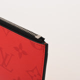 LOUIS VUITTON ルイヴィトン タイガラマ コインカードホルダー ルージュ M30271 メンズ レザー モノグラムキャンバス コインケース Aランク 中古 銀蔵