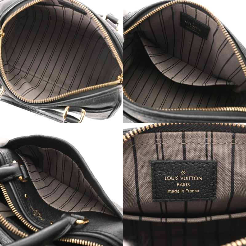 LOUIS VUITTON ルイヴィトン モノグラムアンプラント スピーディ バンドリエール 20 2WAY ノワール M46234 レディース レザー ハンドバッグ ABランク 中古 銀蔵