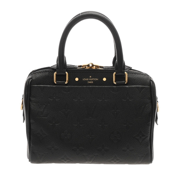 LOUIS VUITTON ルイヴィトン モノグラムアンプラント スピーディ バンドリエール 20 2WAY ノワール M46234 レディース レザー ハンドバッグ ABランク 中古 銀蔵