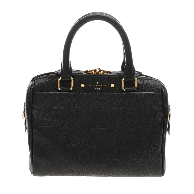 LOUIS VUITTON ルイヴィトン モノグラムアンプラント スピーディ バンドリエール 20 2WAY ノワール M46234 レディース レザー ハンドバッグ ABランク 中古 銀蔵