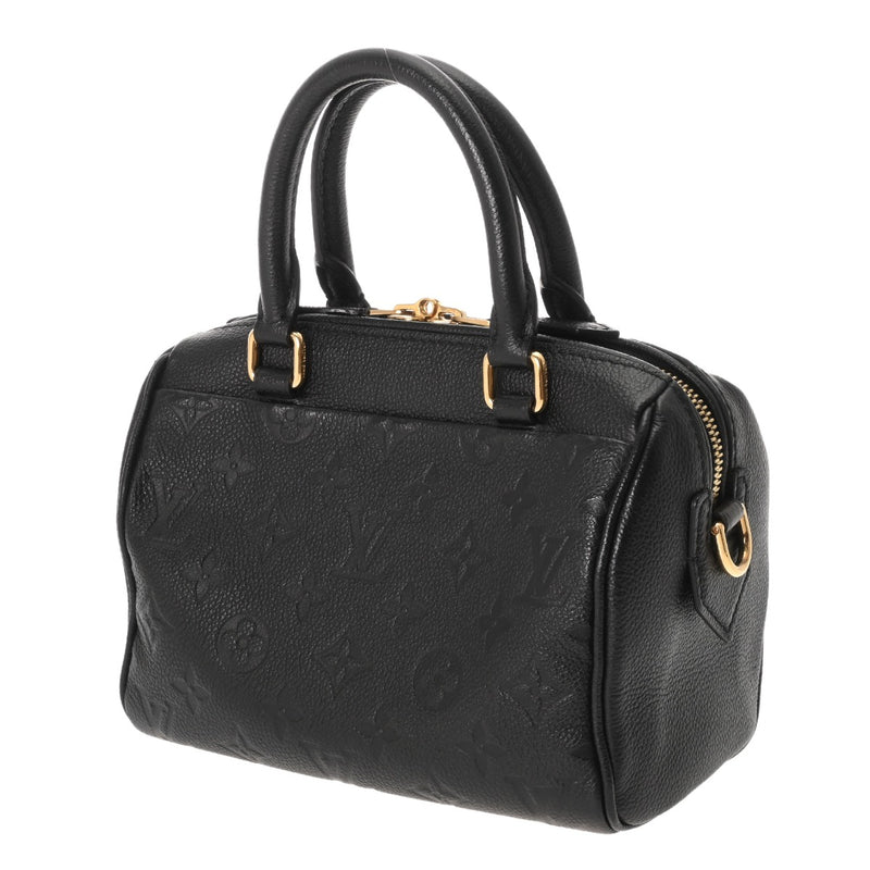 LOUIS VUITTON ルイヴィトン モノグラムアンプラント スピーディ バンドリエール 20 2WAY ノワール M46234 レディース レザー ハンドバッグ ABランク 中古 銀蔵