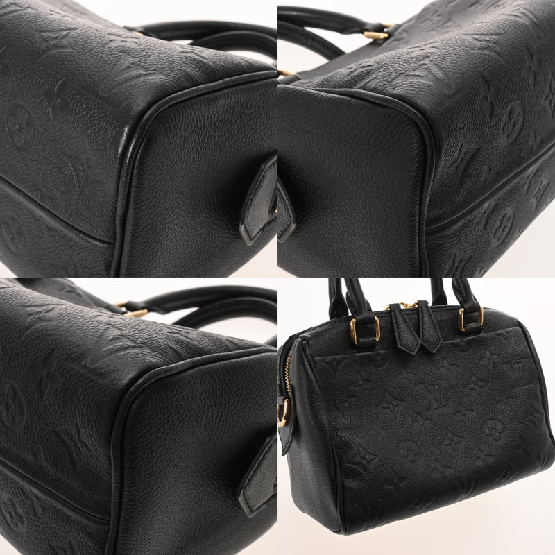 LOUIS VUITTON ルイヴィトン モノグラムアンプラント スピーディ バンドリエール 20 2WAY ノワール M46234 レディース レザー ハンドバッグ ABランク 中古 銀蔵