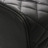 CHANEL シャネル 復刻トート ブラック A01804 レディース キャビアスキン トートバッグ Aランク 中古 銀蔵