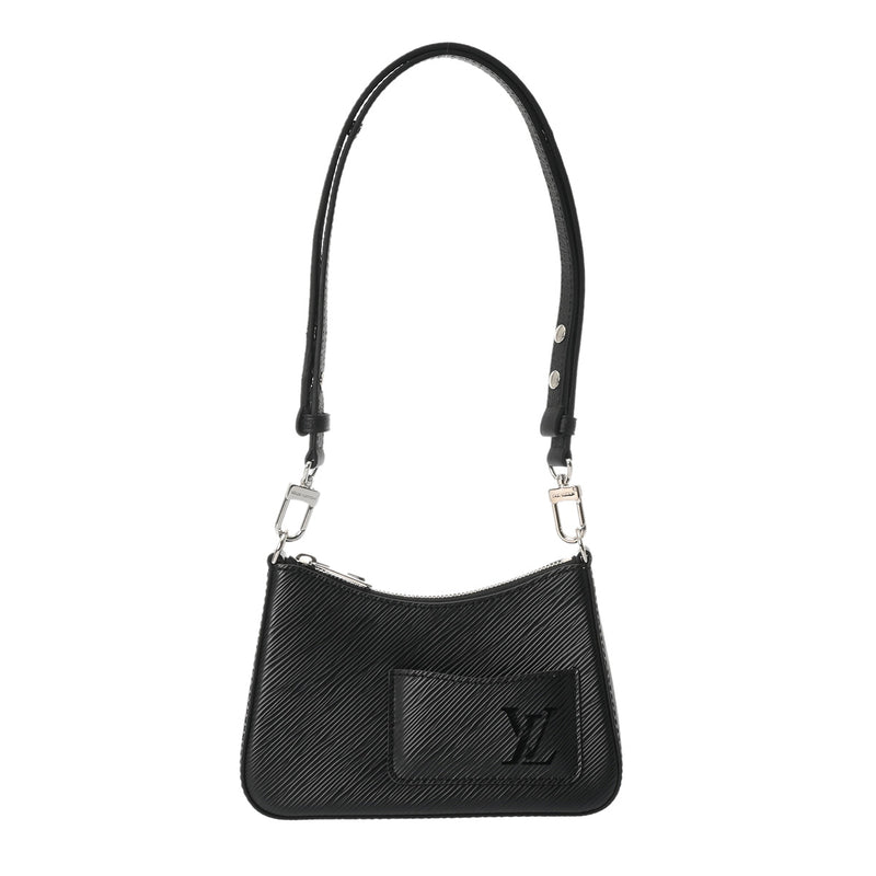 LOUIS VUITTON ルイヴィトン エピ マレリーニ ブラック M20998 レディース レザー ショルダーバッグ Aランク 中古 銀蔵
