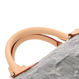 LOUIS VUITTON ルイヴィトン モノグラムデニム スピーディソフト 30 ブルー M13344 レディース デニム ハンドバッグ 未使用 銀蔵