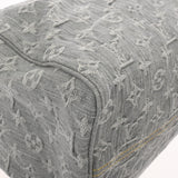 LOUIS VUITTON ルイヴィトン モノグラムデニム スピーディソフト 30 ブルー M13344 レディース デニム ハンドバッグ 未使用 銀蔵