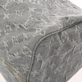 LOUIS VUITTON ルイヴィトン モノグラムデニム スピーディソフト 30 ブルー M13344 レディース デニム ハンドバッグ 未使用 銀蔵