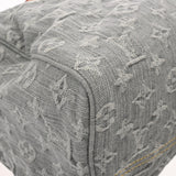 LOUIS VUITTON ルイヴィトン モノグラムデニム スピーディソフト 30 ブルー M13344 レディース デニム ハンドバッグ 未使用 銀蔵