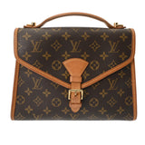 LOUIS VUITTON ルイヴィトン モノグラム ベルエア 2WAY ブラウン M51122 ユニセックス モノグラムキャンバス ハンドバッグ Bランク 中古 銀蔵