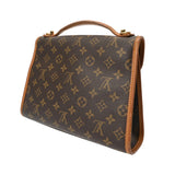 LOUIS VUITTON ルイヴィトン モノグラム ベルエア 2WAY ブラウン M51122 ユニセックス モノグラムキャンバス ハンドバッグ Bランク 中古 銀蔵