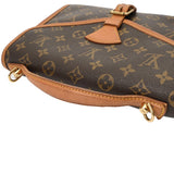 LOUIS VUITTON ルイヴィトン モノグラム ベルエア 2WAY ブラウン M51122 ユニセックス モノグラムキャンバス ハンドバッグ Bランク 中古 銀蔵