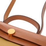 HERMES エルメス エールバッグ ジップ PM 2WAY ゴールド/ジンジャー Z刻印(2021年頃) レディース トワルミリタリー/ヴァッシュハンター ハンドバッグ 新同 中古 銀蔵