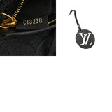 LOUIS VUITTON ルイヴィトン モノグラムアンプラント モンスリ PM ノワール M45205 レディース レザー リュック・デイパック Bランク 中古 銀蔵