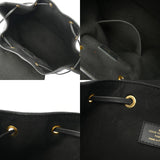 LOUIS VUITTON ルイヴィトン モノグラムアンプラント モンスリ PM ノワール M45205 レディース レザー リュック・デイパック Bランク 中古 銀蔵