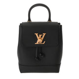 LOUIS VUITTON ルイヴィトン ロックミー MINI バックパック ノワール M54573 レディース レザー リュック・デイパック 新同 中古 銀蔵