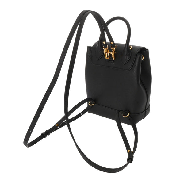 LOUIS VUITTON ルイヴィトン ロックミー MINI バックパック ノワール M54573 レディース レザー リュック・デイパック 新同 中古 銀蔵