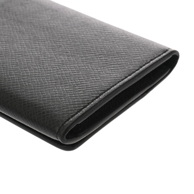 LOUIS VUITTON ルイヴィトン タイガ アンヴェロップ カルトドゥヴィジット ノワール M64595 メンズ レザー カードケース Aランク 中古 銀蔵