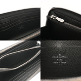 LOUIS VUITTON ルイヴィトン モノグラムエクリプス ジッピーウォレット ホリゾンタル ブラック/グレー M11611 メンズ モノグラムエクリプスキャンバス 長財布 Aランク 中古 銀蔵