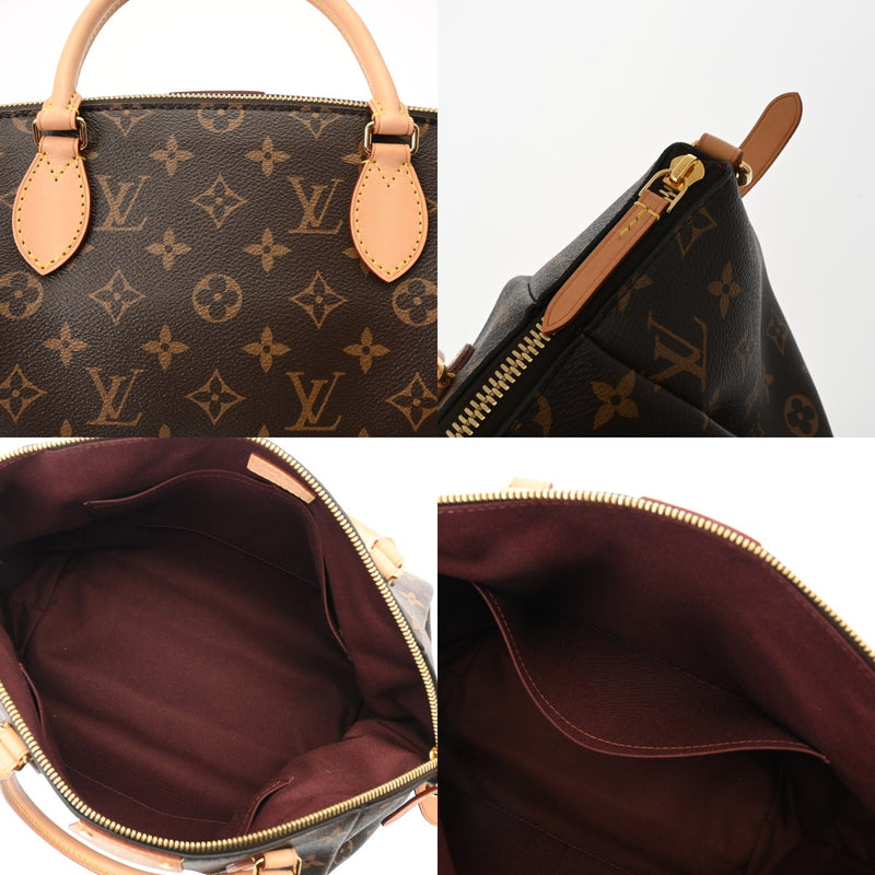 LOUIS VUITTON ルイヴィトン モノグラム テュレンMM 2WAY ブラウン M48814 レディース モノグラムキャンバス ハンドバッグ Aランク 中古 銀蔵