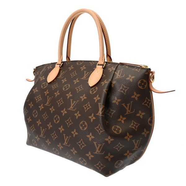 LOUIS VUITTON ルイヴィトン モノグラム テュレンMM 2WAY ブラウン M48814 レディース モノグラムキャンバス ハンドバッグ Aランク 中古 銀蔵