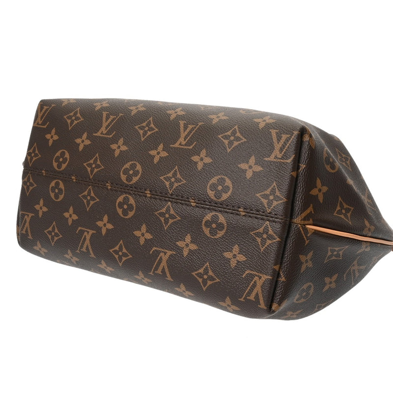 LOUIS VUITTON ルイヴィトン モノグラム テュレンMM 2WAY ブラウン M48814 レディース モノグラムキャンバス ハンドバッグ Aランク 中古 銀蔵