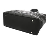 CHANEL シャネル パリビアリッツ トート MM ブラック A34209 レディース キャンバス/レザー トートバッグ Aランク 中古 銀蔵