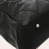 CHANEL シャネル パリビアリッツ トート MM ブラック A34209 レディース キャンバス/レザー トートバッグ Aランク 中古 銀蔵